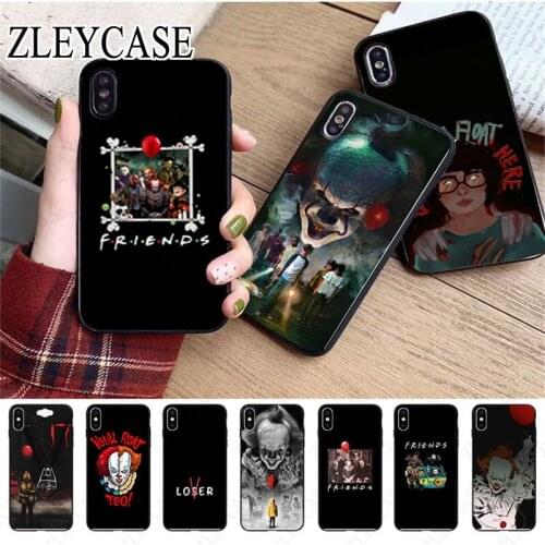 New Movie It Losers Club Lover Black Soft Shell Phone Case For iphone x xs 12pro max 5s 6splus 7 8plus xr xsmax 11pro cover