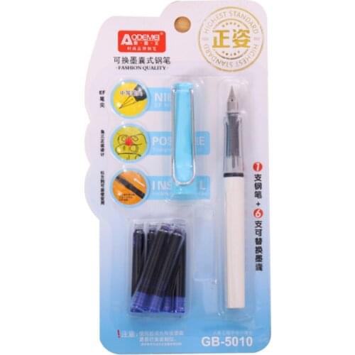 Erasable Pen Set Pen Ink Student Pen Changeable Liquid-filled Pen Calligraphy Office School Supplies Cute Pen Korea Stationery