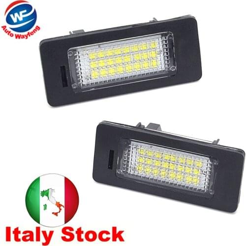 Car Led License Plate Led Light Lamp 12v White 6000K For BMW E39 E60 E82 E90 E92 E93 M3 E39 E60 E70 X5 E60 E61 M5 E88