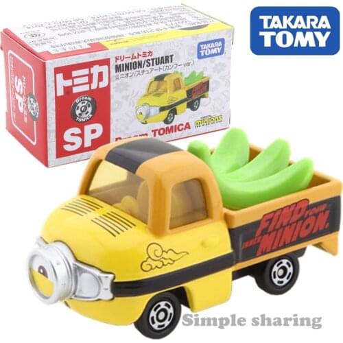 Takara Tomy Tomica Dream SP Minion Stuart (Kung Fu ver.) Car Kids Toys Motor Vehicle Diecast Metal Model