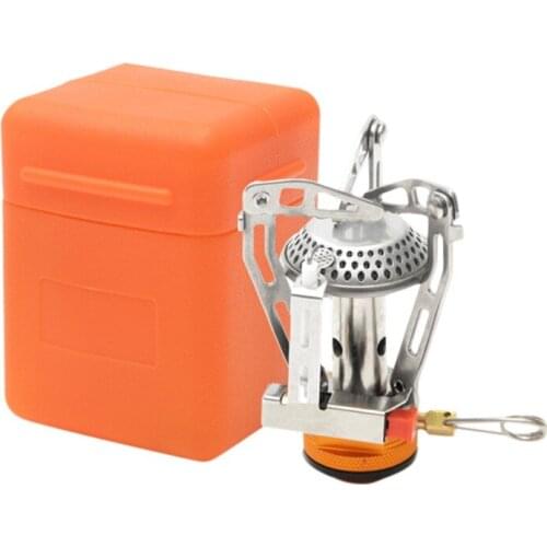 Ultra-light Portable Mini Stoves Gas Burner Butane Propane Picnic Camping Equipment Backpacking Gas Stove Camping