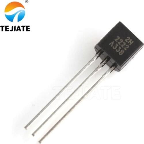 100PCS 2N2222 2N2222A TO-92 TO 92 Transistor New original