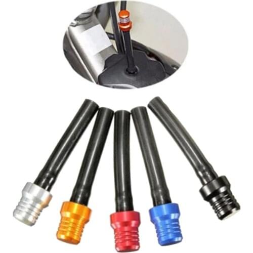 1x Motorcycle Gas Fuel Cover For Motocross ATV Quad Dirt Pit Bike 2 Way Valves Vent Breather Hoses Tubes Fuel Tank Breather Pipe