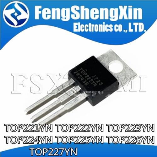 10pcs/lot TOP223YN TO220 TOP223 TO-220 223YN TOP223Y Three-terminal Off-line PWM Switch