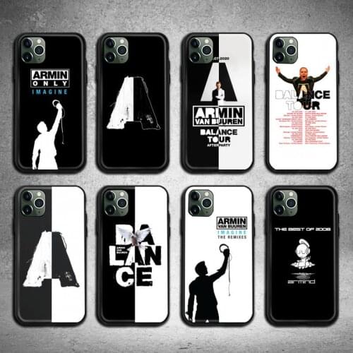 Armin van Buuren Phone Case For iphone 12 11 Pro Max Mini XS Max 8 7 6 6S Plus X 5S SE 2020 XR cover
