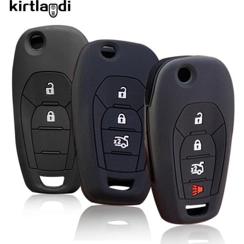 Kirtlandi Remote Flip Key Cover Case for Chevrolet Cruze Aveo Malibu Onyx LTZ Cobalt Key Case for Chevrolet Captiva Key Shell