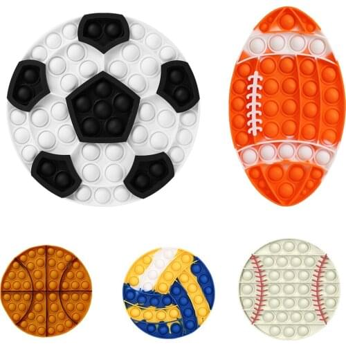 Fidget Toy Autism Anti Stress Reliever Toys Adult Child Desktop Educational Toy for Children Push Bubble Sensory Kawaii Squishy