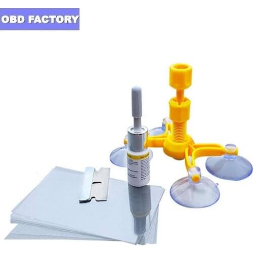 Car Windscreen Restore Tools for Chip Crack Car Windshield Repairing Kits DIY Restore Window Screen Smooth Surface