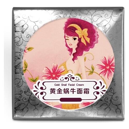 Gold Snail Face Cream Day Creams Moisturizers Whitening Anti Aging Wrinkle Facial Cream Acne Treatment Face Skin Care Cream