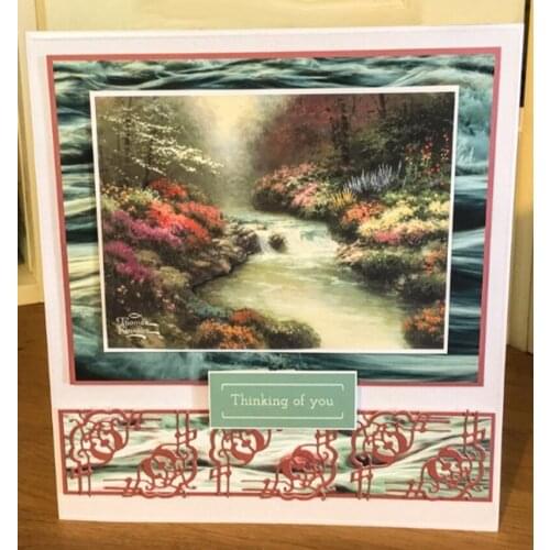 Lace Corner Edge Frame Metal Cutting Dies Stencil For DIY Scrapbooking Decorative Embossing Suit Paper Card Die Cutting Template