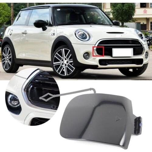 Roavia Car Front Bumper Tow Hook Cover Cap Traction Lid Towing Garnish For MINI Cooper One S F55 F56 F57 Accessories