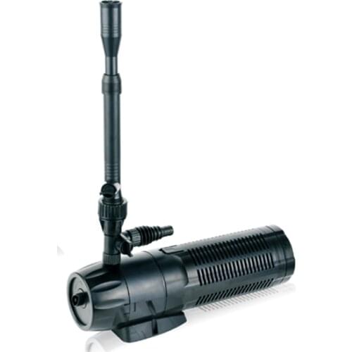 Multi-purpose fish pond decoration fountain + garden villa pool filter water purifier + UV lamp + Flow pump