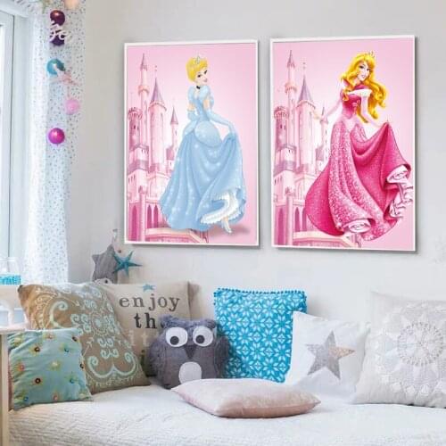 Cartoon Animation Snow White Full Diamond Embroidery Diamond Painting DIY Diamond Mosaic Cross Stitch Kits for Home Decoration