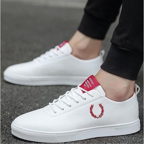 Spring Autumn Men White Shoes Mens Casual Shoes Fashion Sneakers Street Cool Man Flat Shoes board Footwear zapatos de hombre