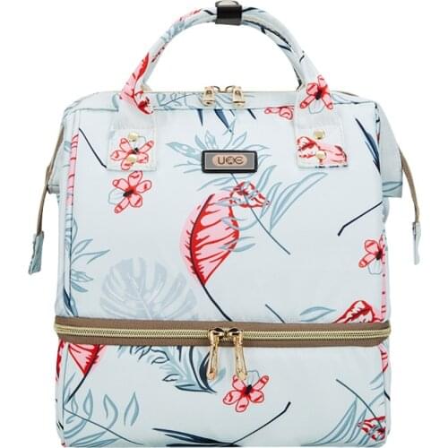 2020 New Small Number Diaper Bag Dry and Wet Separation Milk Insulated Bag Backpack Women Diaper Bag Custom Lunch Bag