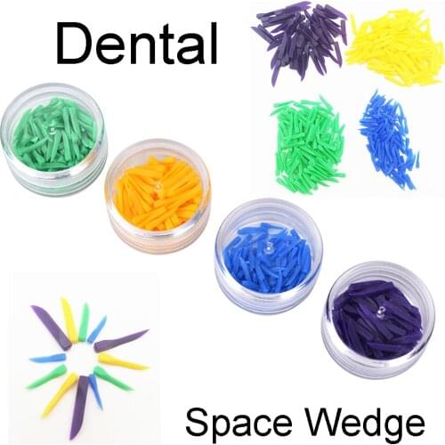 Disposable Dental Materials Wedges Plastic Dentistry Lab Instrument Dentist Tools Tooth Gap Wedge