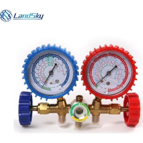 R12 R22 R134A Copper double watch valve Refrigerant watch Snow table CT-536 Sight glass double watch valve R12 tube length 36"