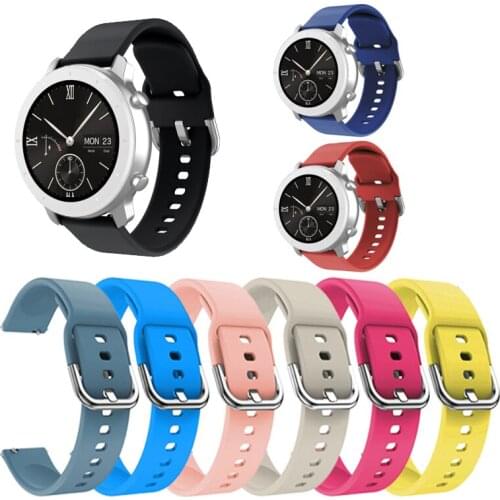 2021 New 20mm 22mm Silicone Strap For Amazfit GTR 42mm/47mm Watchband Bracelet Strap For Amazfit GTS/BIP/stratos/GTS 2e