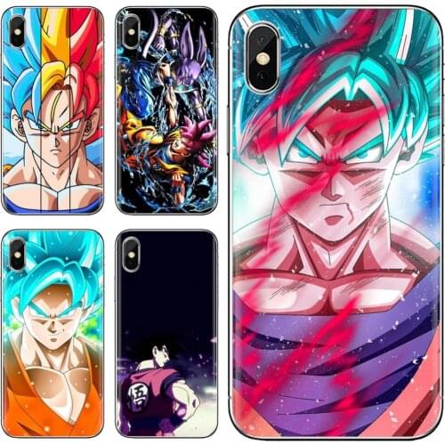 For Samsung Galaxy A12 A31 A41 A51 A71 A20e A21s M30 A10 A30 A40 A50 A60 A70 anime-dragonball-C-goku-blue Silicone Case Cover