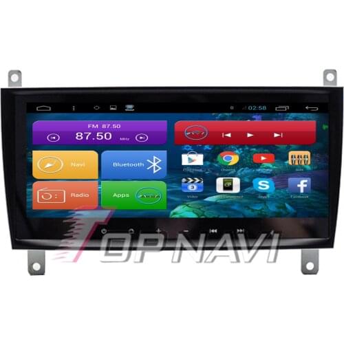Topnavi 8.8'' Quad Core Android 6.0 Car GPS Navigation for CLK For BENZ Autoradio Multimedia Audio Stereo,NO DVD