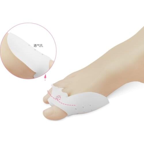 Hallux Valgus Orthosis Toe Separator Hallux Valgus Orthosis Big Toe Bone Orthosis Toe Silicone Sleeve Hallux Valgus Corrector