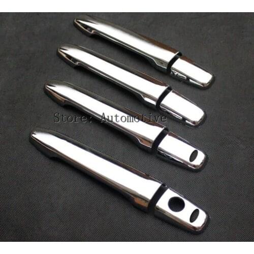 High quality,ABS Chrome Side Door Handle Cover Trim auto accessories 8pcs/kit for MITSUBISHI ASX Accessories2008-2016