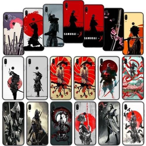 Japan The samurai Ninja Soft Cover Case for Xiaomi Redmi Note 6 10 9T K40 CC9 CC9E Pro Max