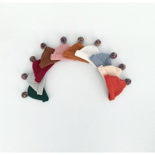 10 Styles Ob11 Doll Clothes Manual Wool Hairball Cute Hat 16cm BJD Doll Clothes GSC YMY P9 1/12 Doll House Universal Accessory