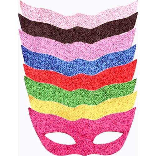 2xFashion Bling Bling Party Mask for 18'' Doll Dress up Rose