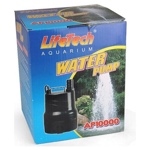 6.5M 10000L/H High lift fake mountains and water pumps Lifetech AP10000 Circulating water pump submersible pump. The koi pond