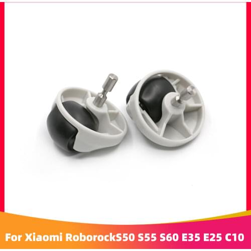 For Xiaomi Roborock Robotic Vacuum Cleaner Accessories Mi Robot S50 S55 S60 E35 E25 C10 Caster Assembly Front Castor Wheel