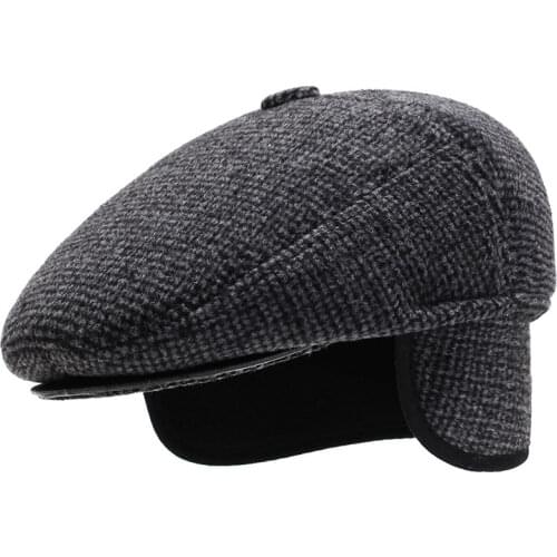2019 Mens Womens Duckbill Cap Ivy Cap Winter Flat Cabbie Newsboy Hat Unisex berets
