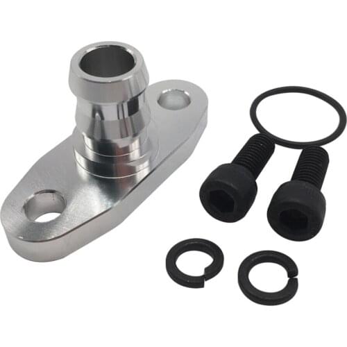 3/4" Barb Turbo Oil Return Drain Flange Kit For T3 T4 T04B T04E NEW