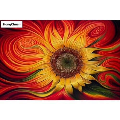 Beautiful flower new product diamond painting diy diamond inlaid handmade 5d diamond embroidery cross stitch kit home decoration