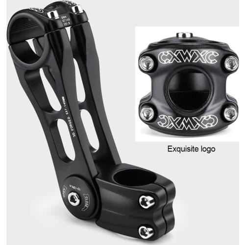 L Aluminum Alloy Bike Handlebar Stem Adjustable Angle Bicycle MTB Fork Stem