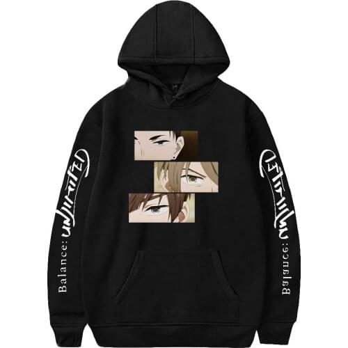 Men/women Autumn/Winter New Balance UNLIMITED Hoodies Oversized Sweatshirt Fashion Casual Anime Clothes