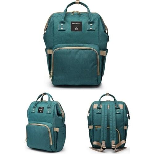 Promition! Nappy Bag Fashion Shoulder Bag Canvas Handbags Solid Color Casual Large Capacity Insulation Stroller Bag Diaper Bag