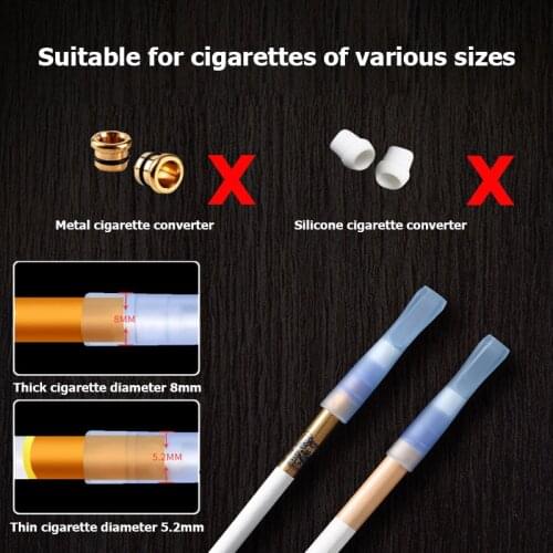 Disposable Cigarette Holder Filter Mint Explosion Pearl Cigarette Filter Healthly Men Smoking menthol flavor Cigarette Holder