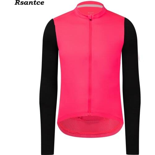 BIEHLER 2020 Top Quality Men Cycling Jersey Long Sleeve Tight Fit Bicycle Jerseys Road Bike Cycling Clothing Tops