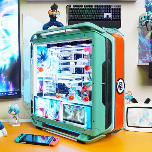 Chassis Customized Water-Cooled New Host Desktop Cool Chassis Suitable for Loading 3080/3090/3070/ATX/Large Board Brand New