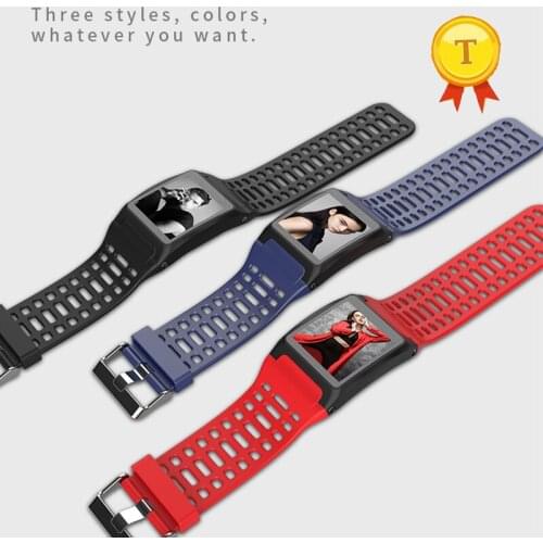 New arrival 1.3inch touch 3D Dynamic UI screen Smartband Heart Rate Blood Pressure Monitor IP67 Waterproof Bracelet Fitness band