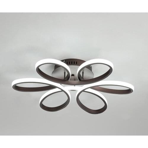 Ganeed Modern LED Acrylic Ceiling Light Interior Lamp Flush Mount Fixture for Living Dinging Room Loft Home Bedroom Kitchen