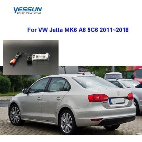 Yessun Car Rear View camer For Volkswagen Jet ta MK6 A6 5C6 2011~2018 HD CCD camera Night Vision camera