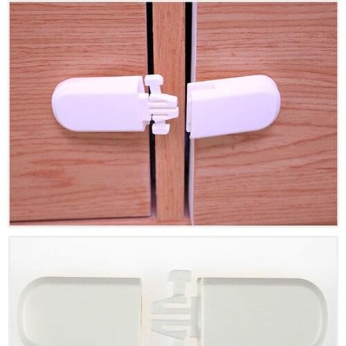 1 Pc ABS Resin Baby Safety Protection From Children In Cabinets Boxes Lock Drawer Door Terminator Security Product