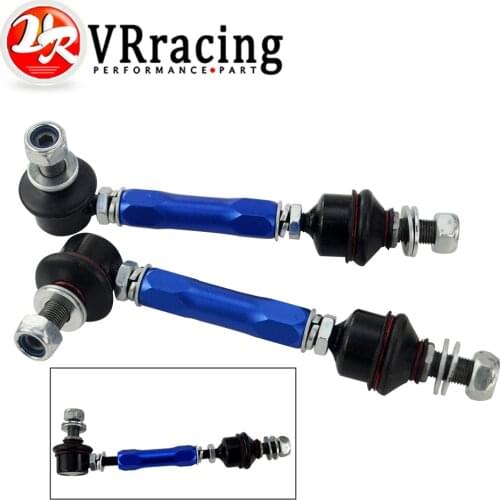 165mm-210mm Ball Joint Adjustable Roll Sway Bar End Link For Lexus GX460 J150 Toyota FJ Cruiser Nissan Patrol Y60 Y61 VR-SEL23