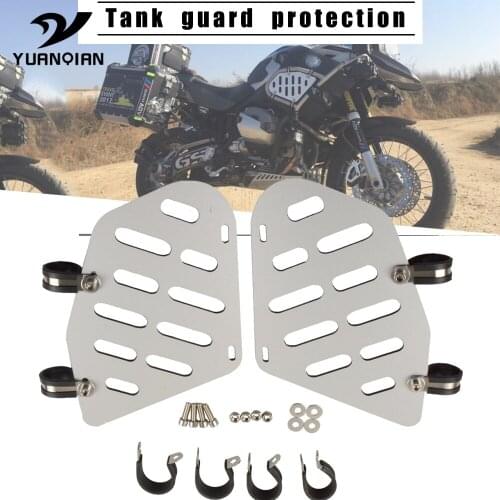 Motorcycle Accessories Tank side cover Tank guard protection Cover Protecter FOR BMW R1200GS Adventure ABS 2009 2011 2012 2013