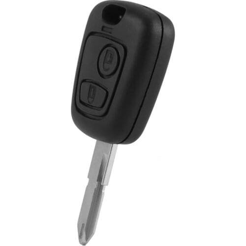 Car Remote Key 2 Button Key Case Key Shell For Peugeot 206 Car Key Shell