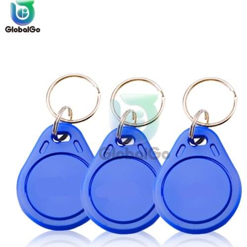 3pcs/Lot 13.56MHz IC M1 S50 Keyfobs Tags Access Control RFID Key Finder Card Token Attendance Management Keychain ABS Waterproof