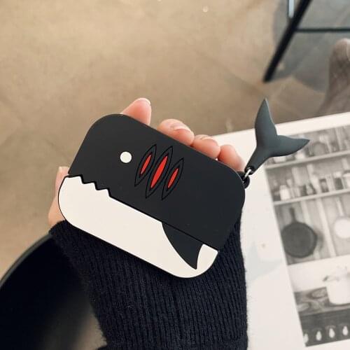 Cute Cover for Airpods Pro Case Cartoon Whale Silicone Prevention Cases for Airpod Air Pods Pod Pro Case Coque Funda Accessories