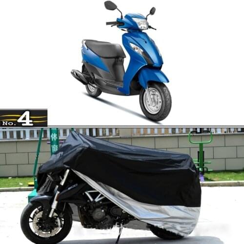 MotorCycle Cover For Suzuki Lets WaterProof UV Sun Dust / Rain Protector Cover Made of Polyester Taffeta
